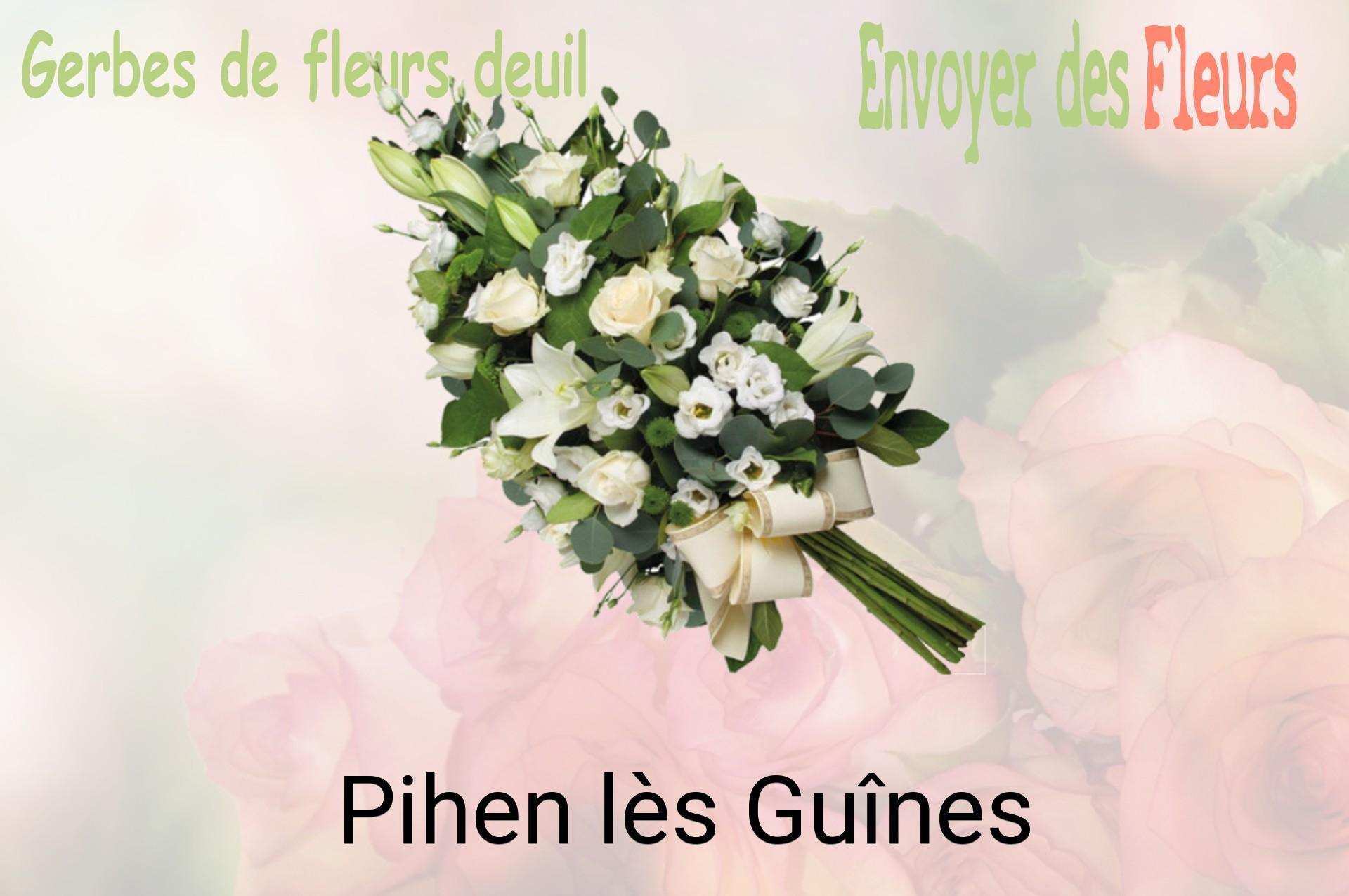 Gerbe de fleurs de deuil livrée à Pihen-lès-Guînes